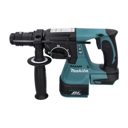 Makita DHR 243 T1J Akku Bohrhammer 18 V 2,0 J SDS plus Brushless + 1x Akku 5,0 Ah + Makpac - ohne Ladegerät