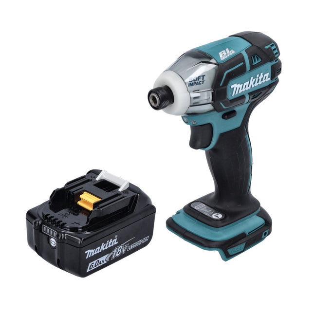 Makita DTS141G1 Visseuse oléopneumatique sans fil 40Nm 1/4" Brushless 18V + 1x Batterie 6,0Ah - sans charger