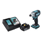 Avvitatore a impulsi a batteria Makita DTS 141 RG1 18 V 40 Nm 1/4