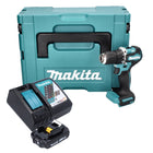 Makita DDF 487 RA1J cordless drill driver 18 V 40 Nm brushless + 1x rechargeable battery 2.0 Ah + charger + Makpac