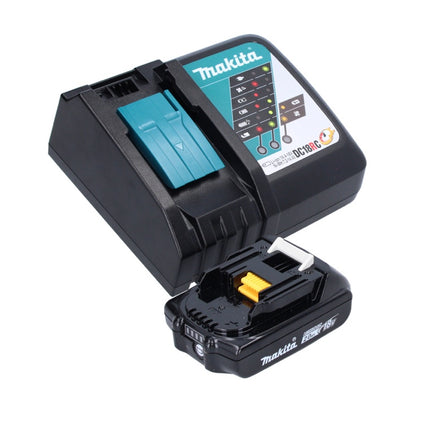 Makita DDF 487 RA1J cordless drill driver 18 V 40 Nm brushless + 1x rechargeable battery 2.0 Ah + charger + Makpac