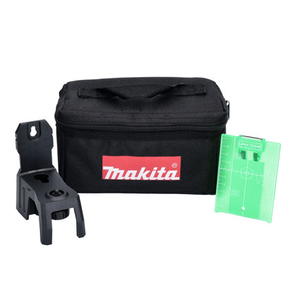 Makita SK 106 GDZ Laser à lignes croisées sans fil, Laser à points croisés vert Solo 12V - sans batterie, sans chargeur