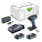 Festool TID 18 HPC 4.0 I-Plus cordless impact wrench 18 V 180 Nm 1/4