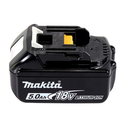 Makita DDF 486 T1J cordless drill driver 18 V 130 Nm brushless + 1x rechargeable battery 5.0 Ah + Makpac - without charger