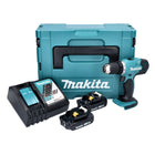 Makita DDF 453 RAJ cordless drill driver 18 V 42 Nm + 2x battery 2.0 Ah + charger + Makpac