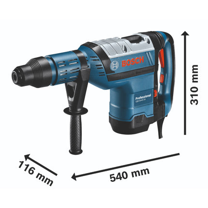 Bosch GBH 8-45 DV Martello rotante professionale Bosch martello 1500 W 12,5 J SDS-Max ( 0611265000 ) + custodia