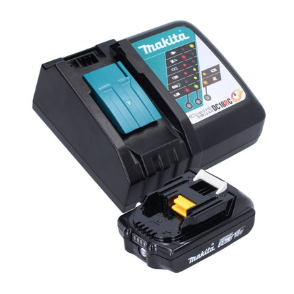 Taladro percutor inalámbrico Makita DHP 486 RA1 18 V 130 Nm sin escobillas + 1x batería 2,0 Ah + cargador