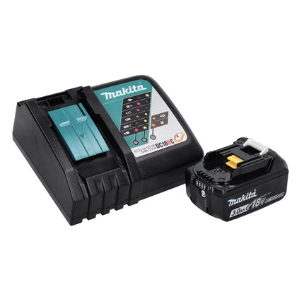 Akumulatorowa wiertarko-wkrętarka udarowa Makita DHP 486 RF1 18 V 130 Nm bezszczotkowa + 1x akumulator 3,0 Ah + ładowarka