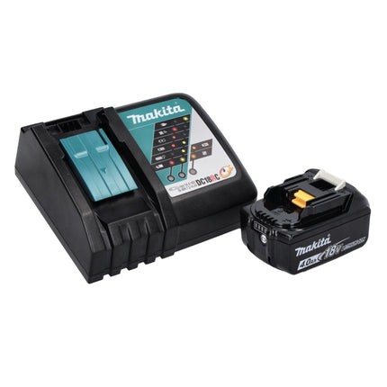 Makita DHP 486 RM1 akumulatorowa wiertarko-wkrętarka udarowa 18 V 130 Nm bezszczotkowa + 1x akumulator 4,0 Ah + ładowarka