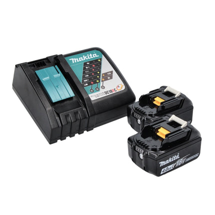 Makita DHP 486 RM Akku Schlagbohrschrauber 18 V 130 Nm Brushless + 2x Akku 4,0 Ah + Ladegerät