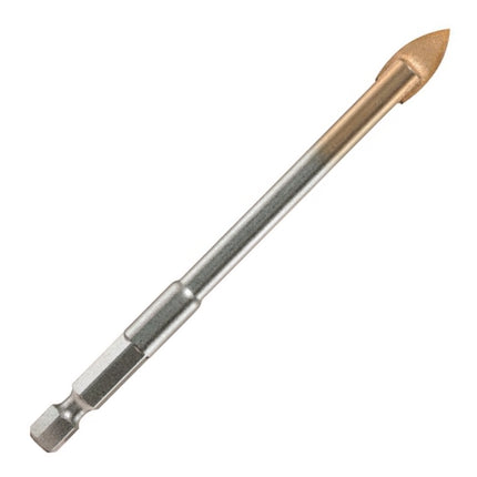 Broca para vidrio Alpen Professional de carburo de vidrio, 6,0 x 105 mm, 1/4"