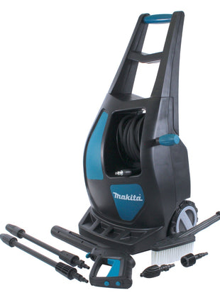 Limpiadora eléctrica de alta presión Makita HW 132 2100 vatios 140 bar + accesorios