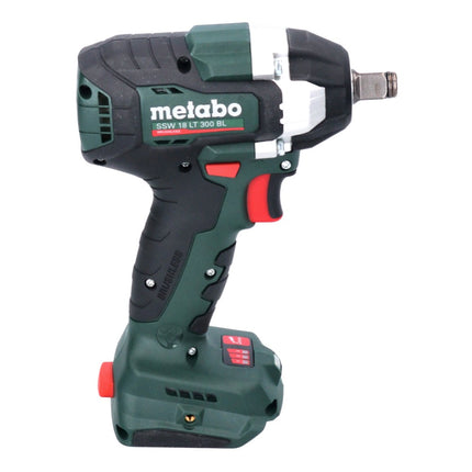 Metabo SSW 18 LT 300 BL Visseuse à chocs sans fil 300 Nm 1/2" 18V Brushless + 1x Batterie 4,0Ah - sans chargeur