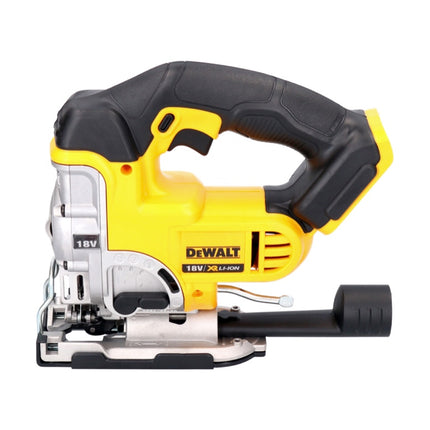 DeWalt Akku Combo Kit 18 V DCD 796 Schlagbohrschrauber + DCS 331 Stichsäge + DCP 580 Hobel + 3x Akku 5,0 Ah + Ladegerät + TSTAK