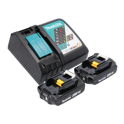 Aspiradora sin cable Makita DCL 184 RA 18 V 54 mbar 0,5 l + 2x batería recargable 2,0 Ah + cargador