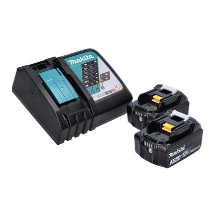 Makita DCL 184 RF Akku Staubsauger 18 V 54 mbar 0,5 l + 2x Akku 3,0 Ah + Ladegerät - Toolbrothers