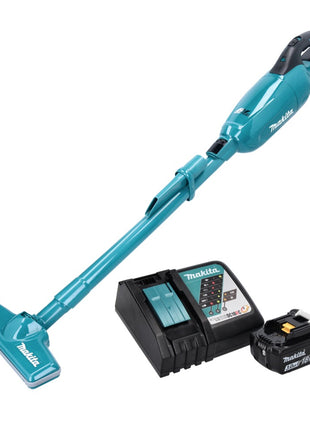 Makita DCL 280 FRF1 cordless hoover 18 V brushless + 1x rechargeable battery 3.0 Ah + charger