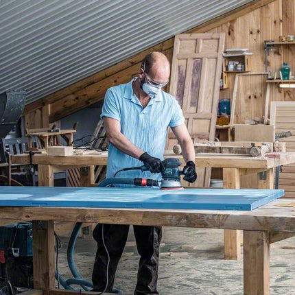 Bosch EXPERT C470 Fogli abrasivi 125 mm 8 fori G 120 50 pz. ( 2608900912 ) - per levigatrici orbitali