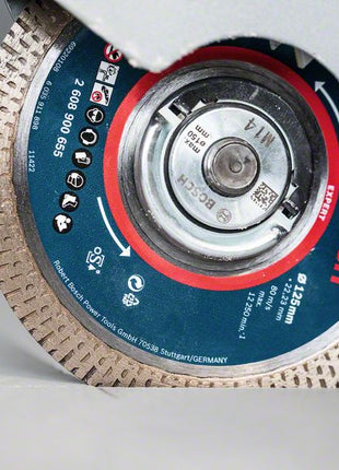 Bosch EXPERT HardCeramic disco de corte de diamante 125 x 22,23 mm 1 pieza (2608900655) Diamond Technology