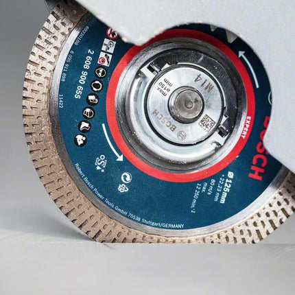 Bosch EXPERT HardCeramic Diamant Trennscheibe 125 x 22,23 mm 1 Stk. ( 2608900655 ) Diamond Technology