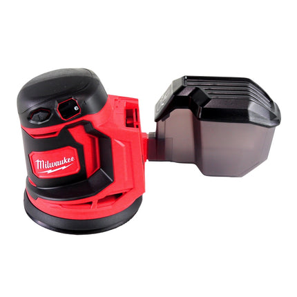 Milwaukee M18 BOS125-201 FC Random Orbital Battery Sander 125mm 18V + 2x Batteries 2.0Ah + Charger