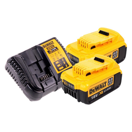 DeWalt DCS 571 M2 cordless circular saw 18 V 115 mm brushless + 2x battery 4.0 Ah + charger + TSTAK