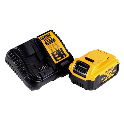 Sega circolare a batteria DeWalt DCS 571 P1 18 V 115 mm senza spazzole + 1x batteria 5,0 Ah + caricabatterie + TSTAK