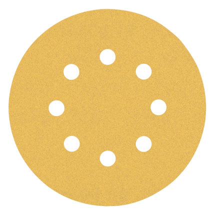 Bosch EXPERT C470 Fogli abrasivi 125 mm 8 fori G 120 50 pz. ( 2608900912 ) - per levigatrici orbitali