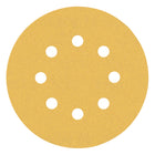 Bosch EXPERT C470 Fogli abrasivi 125 mm 8 fori G 120 50 pz. ( 2608900912 ) - per levigatrici orbitali