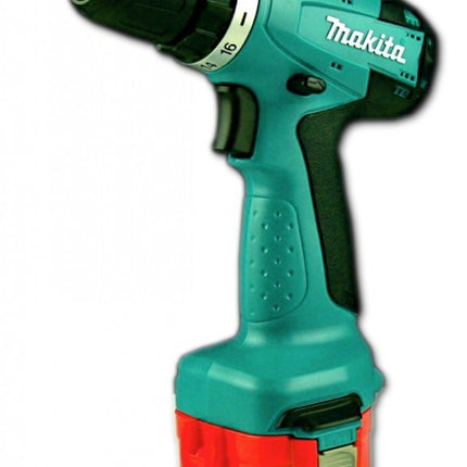 Makita 6271 12V Ni-MH Akku Bohr Schrauber + 2x Dinotech AKKU 3000 mAh + Makita Lader DC 1414 + 101-teiliges Werkzeug-Set - Toolbrothers