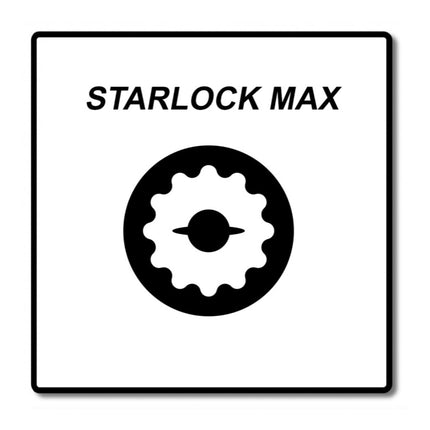 Makita MAM017 HM placa delta 2 piezas 116 mm K60 Starlock Max (2x B-66575) vida extralarga