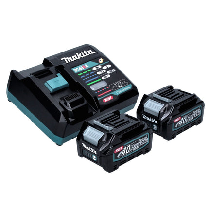 Makita Power Source Kit 40 V máx. ( 191L76-1 ) con 2x BL 4025 batería 2,5 Ah + DC 40 RA cargador rápido XGT LXT