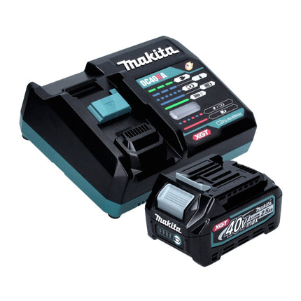 Makita FN 001 GD1 Cloueur à refouler sans fil 40 V max XGT brushless + 1x Batterie 2,5 Ah + Chargeur