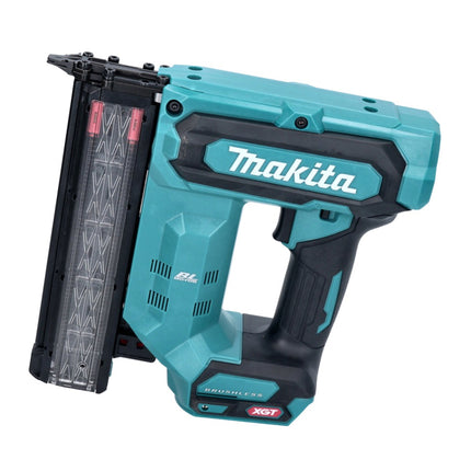 Clavadora con cabezal de batería Makita FN 001 GD2 40 V máx. XGT Brushless + 2x batería 2,5 Ah + cargador