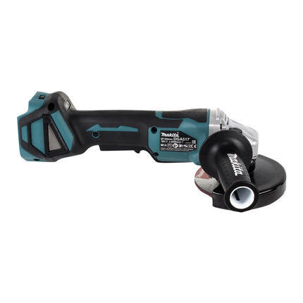 Makita DGA 517 RG cordless angle grinder 18 V 125 mm brushless + 2x rechargeable battery 6.0 Ah + charger