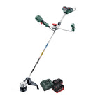 Metabo FSB 36-18 LTX BL 40 Akumulatorowa wykaszarka szczotkowa 36 V ( 2x 18 V ) dwuręczna bezszczotkowa + 2x akumulator 8,0 Ah + ładowarka