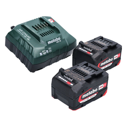 Metabo SB 18 LTX BL I cordless impact drill 18 V 130 Nm brushless ( 602360500 ) + 2x rechargeable battery 4.0 Ah + charger + metaBOX