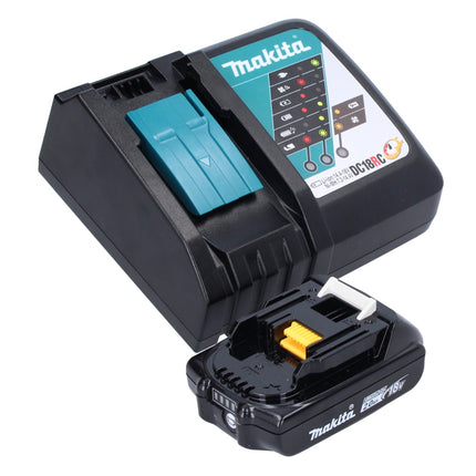 Makita DCO 181 RA1J Cordless rotary cutter 18 V 32000 rpm brushless + 1x rechargeable battery 2.0 Ah + charger + Makpac