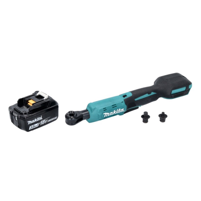 Akumulatorowa wkrętarka z grzechotką Makita DWR 180 F1 18 V 47,5 Nm 1/4" 3/8" + 1x akumulator 3,0 Ah - bez ładowarki