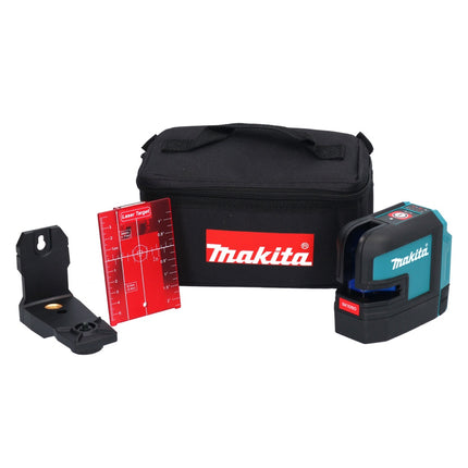 Makita SK 105 DZ Akku Kreuzlinienlaser 12 V max. 25 m rot Solo - ohne Akku, ohne Ladegerät