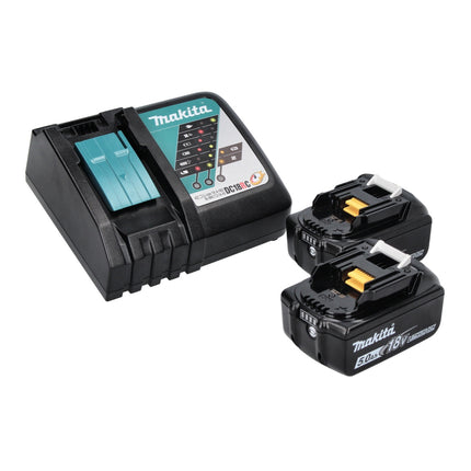 Makita DUM 111 RT2X Akku Grasschere Strauchschere 18 V + 2x Akku 5,0 Ah + Ladegerät