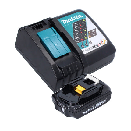Makita DEADML 815 RA1 LED Akku Handleuchte 14,4 - 18 V 160 lm + 1x Akku 2,0 Ah + Ladegerät