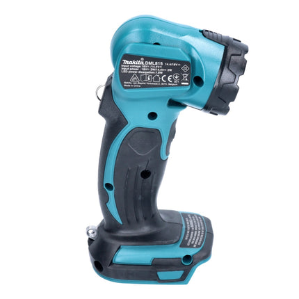 Makita DEADML 815 RA LED Akku Handleuchte 14,4 - 18 V 160 lm + 2x Akku 2,0 Ah + Ladegerät