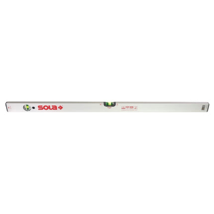 SOLA AV 100 Aluminium Rohrprofil Wasserwaage 100 cm zwei Libellen Rutsch Stopper horizontales und vertikales Messen - Toolbrothers