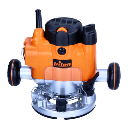 Triton JOF001 Défonceuse 1010 watts course 59 mm + Butée + Jeu de fraise - 6 pièces