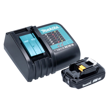 Makita DTD 152 SAX5 cordless impact wrench 18 V 165 Nm + 1x rechargeable battery 2.0 Ah + charger + 101-piece accessory set + case
