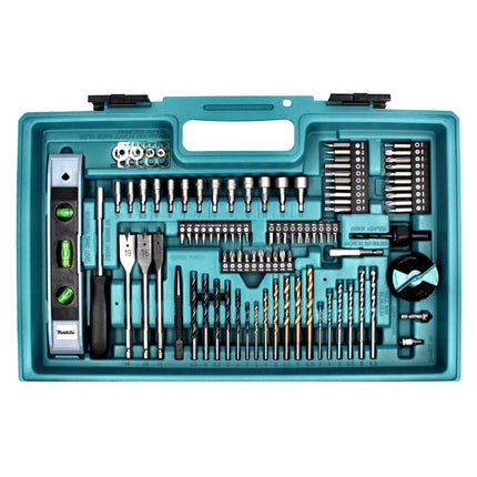 Makita DTD 152 SA2X5 cordless impact wrench 18 V 165 Nm + 2x rechargeable battery 2.0 Ah + charger + 101-piece accessory set + case