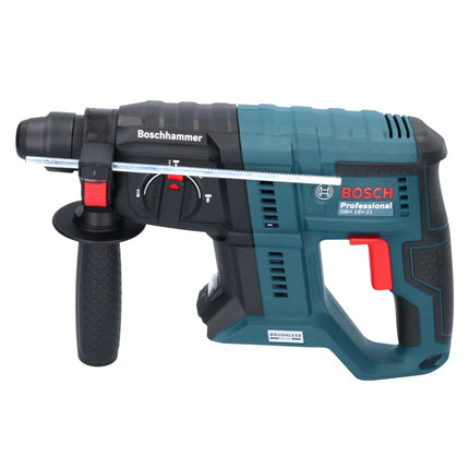 Bosch GBH 18V-21 Professional Akku Bohrhammer 18 V 2,0 J Brushless + 1x ProCORE Akku 4,0 Ah + Ladegerät + L-BOXX