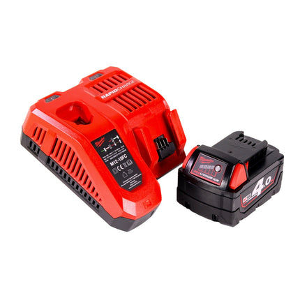 Router a batteria Milwaukee M18 FTR-401X 18 V brushless + 1x batteria 4,0 Ah + caricabatterie + moduli router + scatola HD