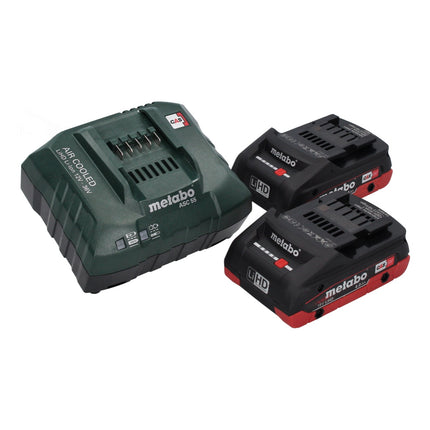 Metabo KH 18 LTX BL 24 trapano a percussione a batteria 18 V 2,2 J SDS Plus Brushless ( 601713800 ) + 2x batteria ricaricabile 4,0 Ah + caricatore + metaBOX